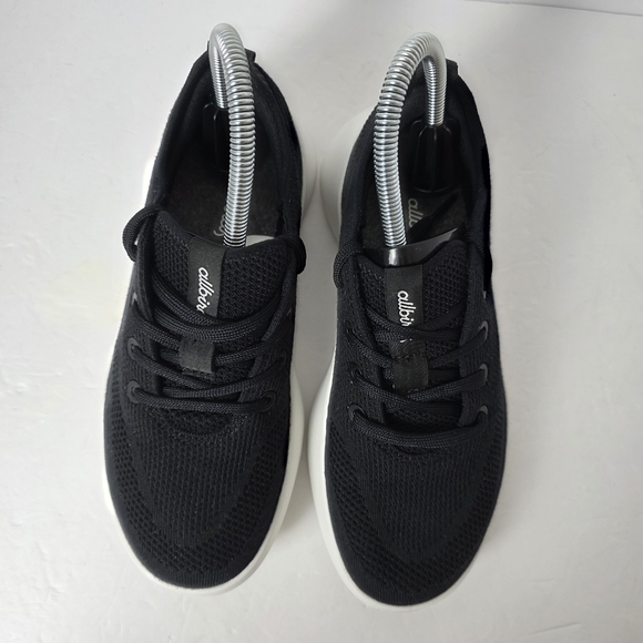 Allbirds Tree Runner Go Womens Natural Black Sneakers Size 7 - Picture 4 of 9